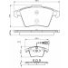 Bremsbelagsatz Vw P. T5 03- Mit Sensor 0 986 494 203 Bremsbelagsatz Vw P. T5 03- Mit Sensor 0 986 494 203