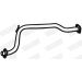 64 / Auspuffrohr Mitte MAZDA 626 2.2i Kat 11.87 15677