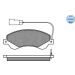 Bremsbelagsatz Ford P. Transit 06- Mit Sensor 025 244 8518/W Bremsbelagsatz Ford P. Transit 06- Mit Sensor 025 244 8518/W