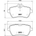 BREMBO Bremsklötze HA P 50 103 BREMBO Bremsklötze HA P 50 103