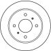 Bremsscheibe Nissan T. Primera DF2592