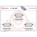 BREMBO Bremsklötze VA P 56 051