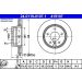 Bremsscheibe Bmw T. E36/E46 95-05 24.0119-0107.1 Bremsscheibe Bmw T. E36/E46 95-05 24.0119-0107.1