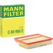 Mann & Hummel Luftfilter PKW MERCEDES C 30 195/2