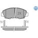 Bremsbelagsatz Honda P. Accord -96 Mit Sensor 025 214 9918/W Bremsbelagsatz Honda P. Accord -96 Mit Sensor 025 214 9918/W