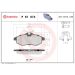 BREMBO Bremsklötze VA CITROEN C2, C3 03 PRIME LINE P 61 074 BREMBO Bremsklötze VA CITROEN C2, C3 03 PRIME LINE P 61 074