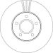 51 481 049 Bremsscheibe VA DF4465 51 481 049 Bremsscheibe VA DF4465