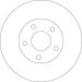 Bremsscheibe Nissan P. Primera DF4316 Bremsscheibe Nissan P. Primera DF4316