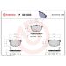BREMBO Bremsklötze HA P 30 003