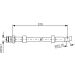 Bremsschlauch VA OPEL Astra,Kadett,Vectra 881 1987476464