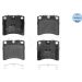 Bremsbelagsatz Vw P. T4 09/90 15 252065217 Bremsbelagsatz Vw P. T4 09/90 15 252065217