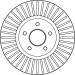 Bremsscheibe Ford P. Mondeo 1,6-2,5 07-15 Gewinde 13,7 TRW SINGLE DF6019S Bremsscheibe Ford P. Mondeo 1,6-2,5 07-15 Gewinde 13,7 TRW SINGLE DF6019S