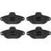 Bremsklötze VA FIAT Panda,500,FORD Ka 07 COTEC GDB1745 Bremsklötze VA FIAT Panda,500,FORD Ka 07 COTEC GDB1745