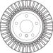 Bremsscheibe Bmw T. E81-91 05 DF4802 Bremsscheibe Bmw T. E81-91 05 DF4802