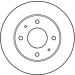 Bremsscheibe Mitsubishi P. Carisma/Galant/Space Star/Space Wagon 87-04 DF4081 Bremsscheibe Mitsubishi P. Carisma/Galant/Space Star/Space Wagon 87-04 DF4081