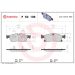 BREMBO Bremsklötze VA P 50 109 BREMBO Bremsklötze VA P 50 109