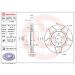 BREMBO Bremsscheibe 09.5570.75 BREMBO Bremsscheibe 09.5570.75