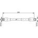 Bremsschlauch VA MERCEDES W168,W203,W140,R170 95 1987476760