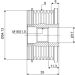 Generatorfreilauf 588003