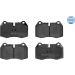 Bremsbelagsatz Bmw P. E31/E38 252147118 Bremsbelagsatz Bmw P. E31/E38 252147118