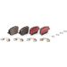 BREMBO Bremsklötze Xtra VA SEAT SKODA VW Polo 01-12 XTRA LINE P 85 057X BREMBO Bremsklötze Xtra VA SEAT SKODA VW Polo 01-12 XTRA LINE P 85 057X