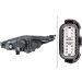Scheinwerfer R H1/H7+MOT+TGFL LED CHR HELL PQ 1EL 354 803-061