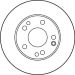 Bremsscheibe Db P. W201 2.3 DF2814