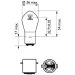 S2 12V, 35/35W, BA20d 12728BW