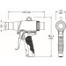 HAZET Bürsten-/Düsen-Set, Saug-/Blaspistole 9043N-10 HAZET Bürsten-/Düsen-Set, Saug-/Blaspistole 9043N-10