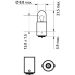 T4W 12V.4W.BA9s Lampe 12929CP