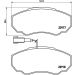 BREMBO Bremsklötze VA P 23 091 BREMBO Bremsklötze VA P 23 091