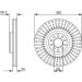 Bremsscheibe 0 986 479 B97 Bremsscheibe 0 986 479 B97