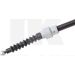 Seilzug, Feststellbremse Vw T. Golf/Vento 91-98 Le/Pr 904760