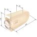 Luftfilter MERCEDES F 026 400 432