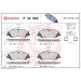 BREMBO Bremsklötze VA LAND ROVER Discovery,RANGE ROVER Sport 05 PRIME LINE P 44 022