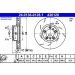 Bremsscheibe Porsche P. Panamera 3.0-4.8 09-13 Le 24.0136-0128.1 Bremsscheibe Porsche P. Panamera 3.0-4.8 09-13 Le 24.0136-0128.1