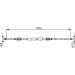 Handbremsseil re BMW X3 04 1987477988 Handbremsseil re BMW X3 04 1987477988