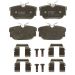 Bremsklötze HA VW T4 96 COTEC GDB1325 Bremsklötze HA VW T4 96 COTEC GDB1325