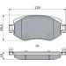Bremsklötze RENAULT Megane 4 15 0 986 424 386