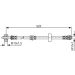 Bremsschlauch AUDI A2 1987476945