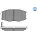 Bremsbelagsatz Kia P. Carens/Ceed/Pro Ceed 02- Mit Sensor MEYLE-ORIGINAL: True to OE 025 239 6617/W Bremsbelagsatz Kia P. Carens/Ceed/Pro Ceed 02- Mit Sensor MEYLE-ORIGINAL: True to OE 025 239 6617/W
