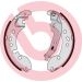 Bremsbackensatz HA S 68 548 Bremsbackensatz HA S 68 548