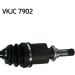 SKF Antriebswelle VKJC 7902 SKF Antriebswelle VKJC 7902