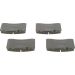 Bremsklötze MERCEDES W124-Serie 0 986 460 966 Bremsklötze MERCEDES W124-Serie 0 986 460 966