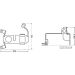 Osram LEDriving FOG 101/102 VW MOUNT LEDFog 101 Halterung für VW Set LEDriving® Mounting Bracket LEDFOG101-VW-M