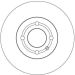 17 481 038 Bremsscheibe VA VW Lupo,Polo 98 DF4232