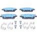 Bremsbelagsatz Honda P. Civic 1.4-1.8/2.2 Ctdi 05 13.0460-5756.2 Bremsbelagsatz Honda P. Civic 1.4-1.8/2.2 Ctdi 05 13.0460-5756.2