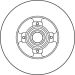 Bremsscheibe Citroen T. C4/Berlingo 06 DF6128BS Bremsscheibe Citroen T. C4/Berlingo 06 DF6128BS