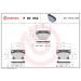 BREMBO Bremsklötze HA P 83 052