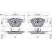 Bremsklötze BMW 3,5 Serie 0 986 494 036 Bremsklötze BMW 3,5 Serie 0 986 494 036